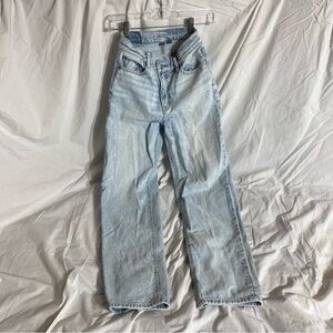 American Eagle Outfitters Strigid Light Blue Denim